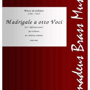 Madrigale a otto Voci - Su l'Affricane arene