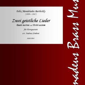 Two sacred songs / Beat i mortui - Periti autem